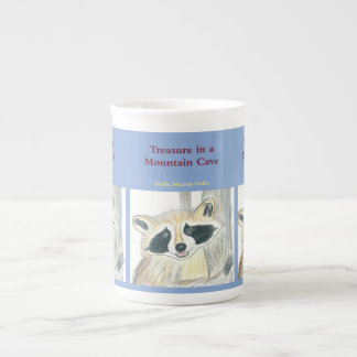 Porcelana Caneca de Livro Infantil Tesouro em uma Caverna na