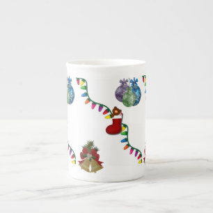 Porcelana Caneca de Natal