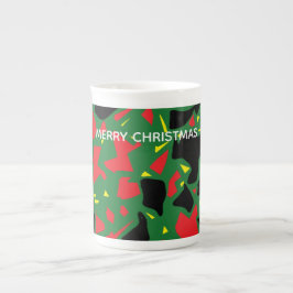 Porcelana caneca de Natal
