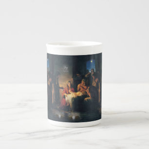 Porcelana Caneca de Natal, Cristo de Jesus, Feliz Natal