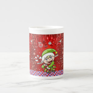 Porcelana Caneca de Natal, Elf