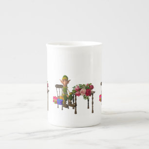 Porcelana Caneca de Natal, Elf, Feliz Natal