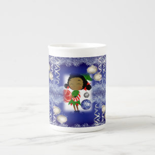 Porcelana Caneca de Natal, Elfo
