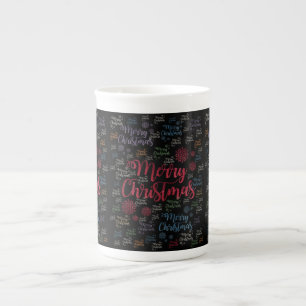 Porcelana Caneca de Natal, Feliz Natal