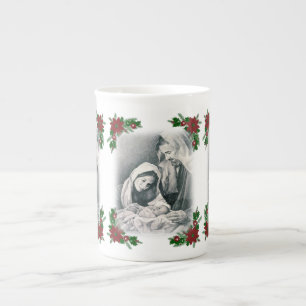 Porcelana Caneca de Natal, Jesus Cristo