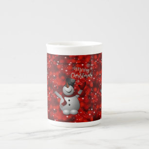 Porcelana Caneca de Natal, Neve, Feliz Natal