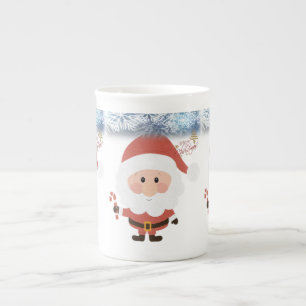 Porcelana Caneca de Natal, Papai Noel