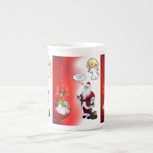 Porcelana Caneca de Natal, Papais noeis