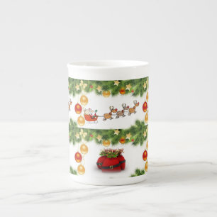 Porcelana Caneca de Natal, Papais noeis