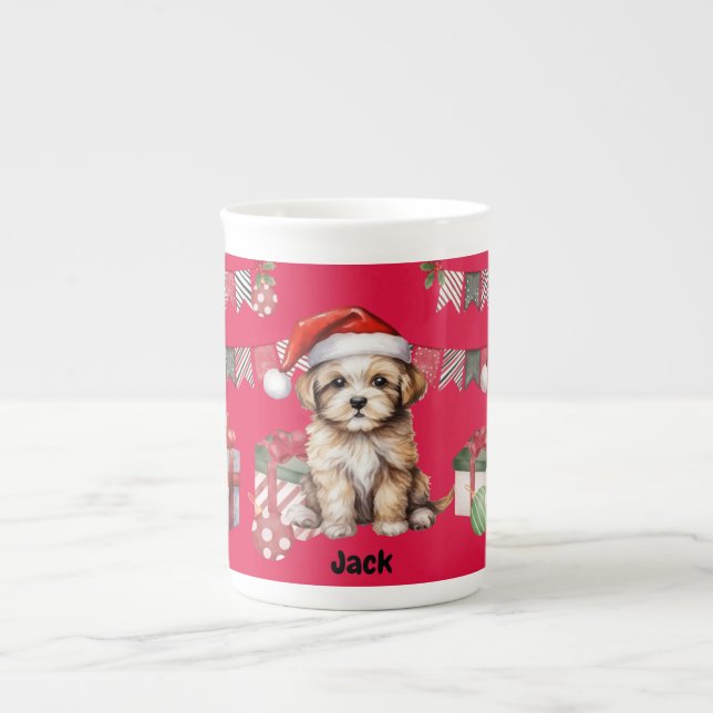 Porcelana Caneca de Natal Personalizada (Frente)