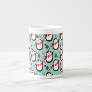 Porcelana Caneca de Natal, Pinguim