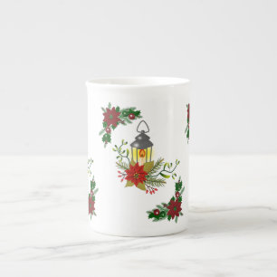 Porcelana Caneca de Natal, Vela de Natal