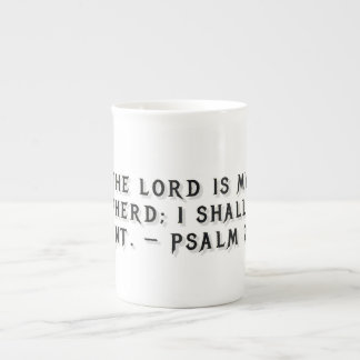 Porcelana Caneca de Presente Salmo 23:1