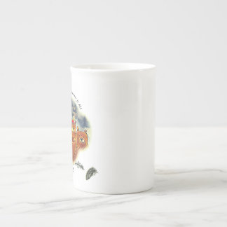 Porcelana Caneca de Ram Oso