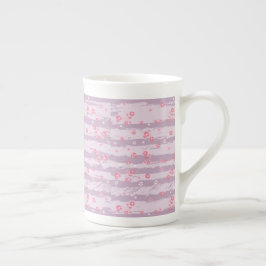 Porcelana Caneca Especial – Jardim de Borboletas