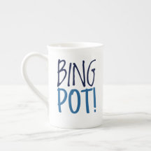 Caneca Grande de Latte - Bing Pot!