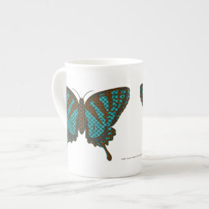 Porcelana Caneca nativa da especialidade de Swallowtail