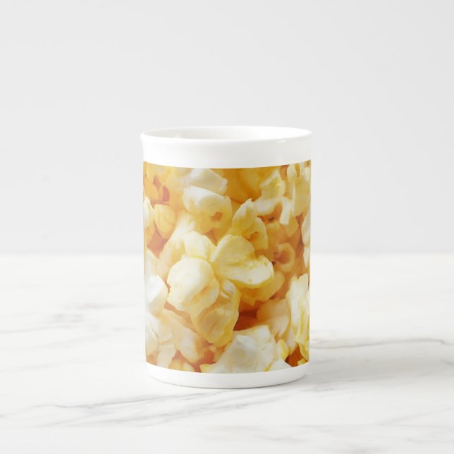 Porcelana Caneca temática de pipoca com manteiga (Frente)