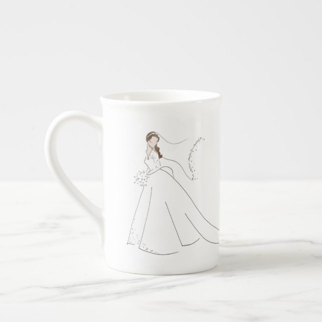 Porcelana Duquesa da caneca real do casamento de Cambridge (Esquerda)