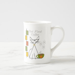 Porcelana Mas a primeira caneca de café