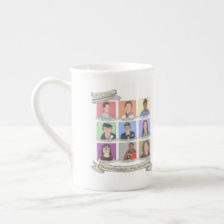 Porcelana Não obstante, persistiu 10 onças. Caneca de China