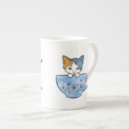 Porcelana O chá do sorvo e Pet minha caneca de China do gato