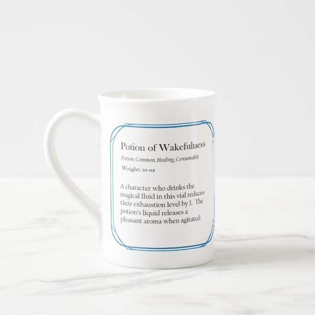 Porcelana Poção de Wakefulness caneca de 10 oz (Esquerda)