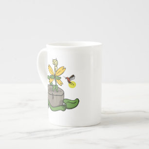 Porcelana Primavera dá as boas-vindas à caneca de verão