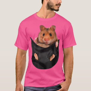 Porco Engraçado, Camisa De Bolso Para Homens 1
