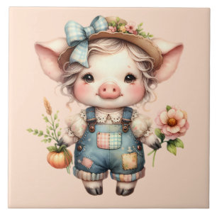 Porco Farmcore em Sobremesas com Flores