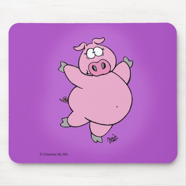 Porco Prancing Mousepad (Frente)