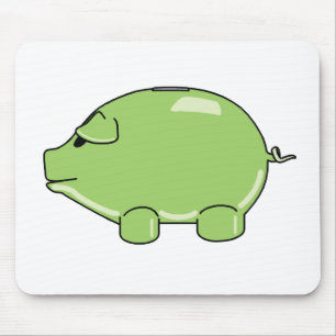 Porco verde Mousepad