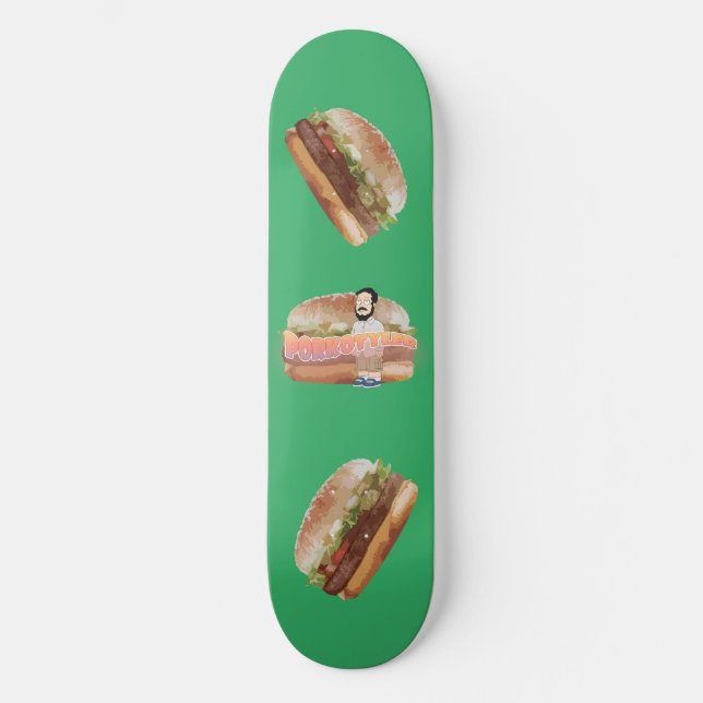 Porkotyler Skateboard (Frente)