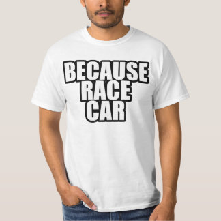 Porque camisa do carro de corridas básica