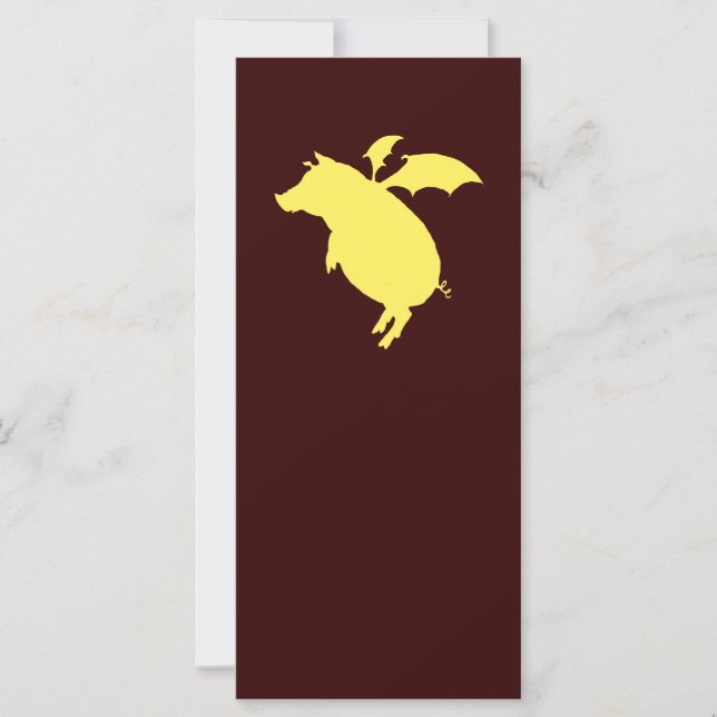 Porquinho voador (Frente)