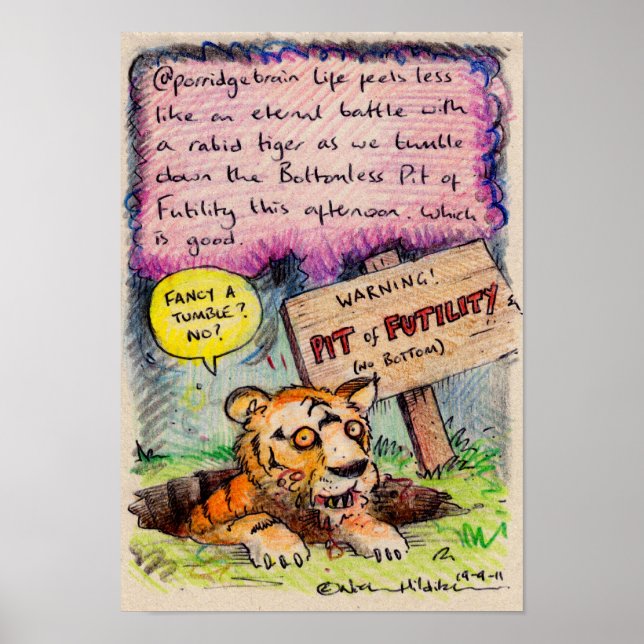 @porridgebrain irkafirka impressão (Frente)