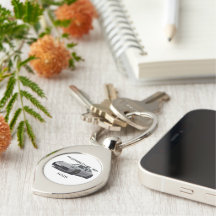 Porsche 911 GTS 2026 Chaveiro de Metal (Personaliz