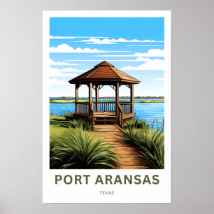 Port ArKansas Texas Viagem Impressão