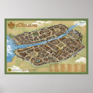 Port Blackareia: Cidade dos Ladrões - Impressão Po