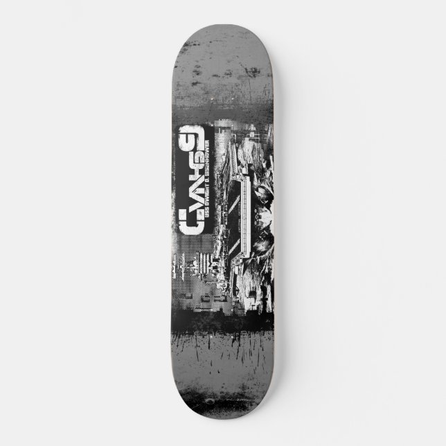 Porta-aviões Dwight D. Eisenhower Skateboard (Frente)
