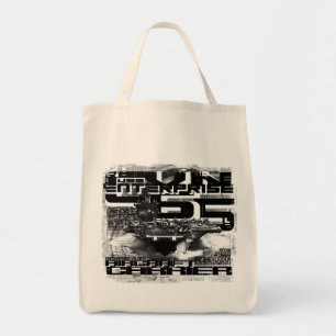 Porta-aviões Enterprise Grocery Bolsa Tote Bag