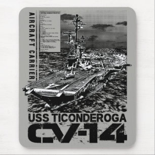 Porta-aviões Ticonderoga Mousepad