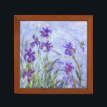 Porta-caneta Claude Monet - Lilac Irises / Iris Mauves<br><div class="desc">Lilac Irises / Iris Mauves - Claude Monet,  1914-1917</div>