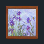 Porta-caneta Claude Monet - Lilac Irises / Iris Mauves<br><div class="desc">Lilac Irises / Iris Mauves - Claude Monet,  1914-1917</div>