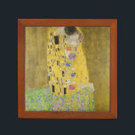 Porta-caneta Gustav Klimt - The Biss<br><div class="desc">Kuss Beijo/Der - Gustav Klimt em 1907-1908</div>