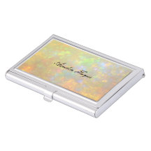 Elegant Opal Stone Texture Modern Script