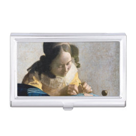 Porta Cartao Johannes Vermeer - O Lacemaker