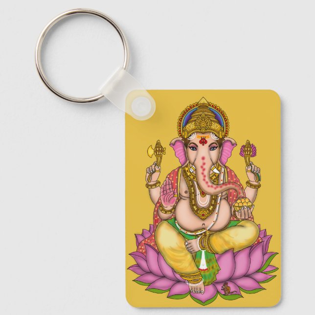Porta-chaves do Senhor Ganesha (Frente)