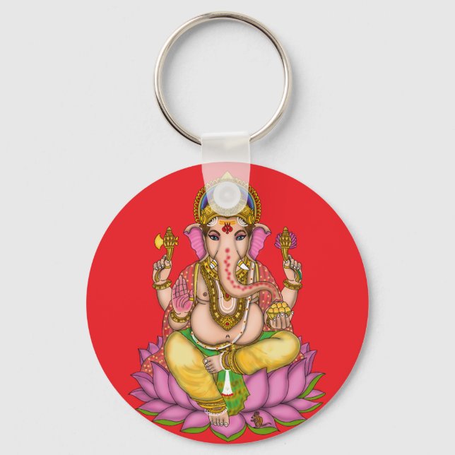 Porta-chaves do Senhor Ganesha (Frente)