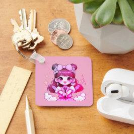 Porta-chaves garota kpop cantora